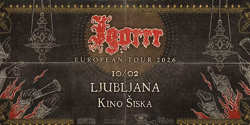 10.2. Igorrr + support - Kino \u0160i\u0161ka