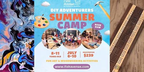 Summer Camp: DIY Adventurers (Ages 8-11)