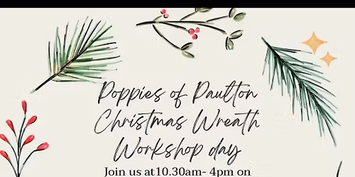 Christmas wreath class
