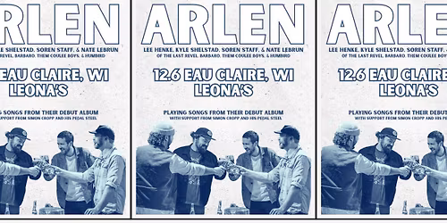 LIVE at LEONA's: ARLEN w\/ Simon Cropp