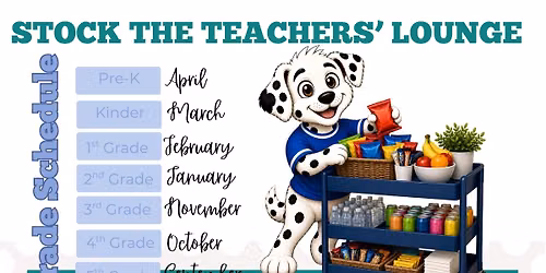 Stock the Teachers' Lounge -Class of 2038