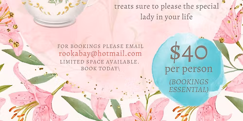 Mothers Day Afternoon Tea 