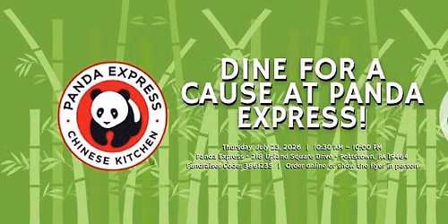 Dine and Donate\/ Panda Express