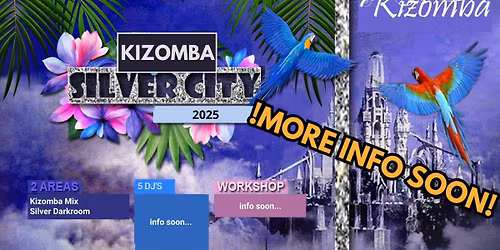 KIZOMBA SILVER CITY - Every 4 month Schoonhoven - Quick Silver Kizz  €10 