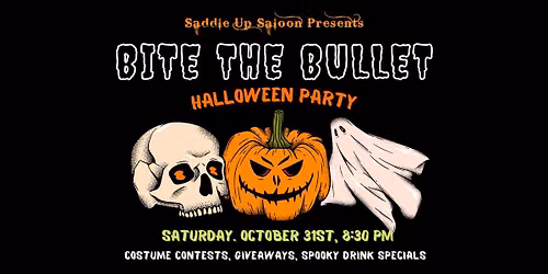 \ud83c\udf83 Halloween Party with Bite the Bullet \ud83c\udf83 October 31st