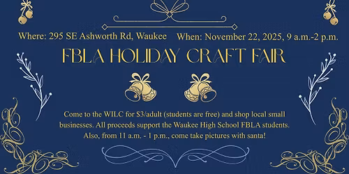 Sweet Stitch at the FBLA Holiday Craft Fair