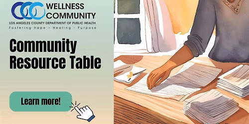 Dept. of Public Health Community Resource Table