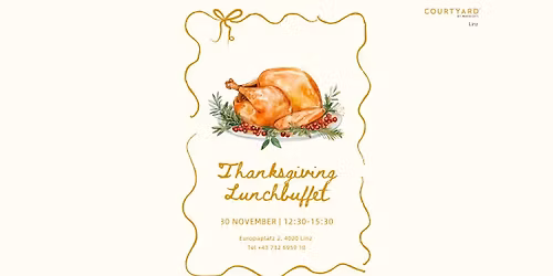 Thanksgiving Lunchbuffet 2025