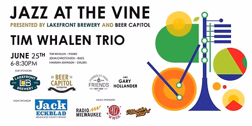 Jazz at the Vine - Tim Whalen Trio