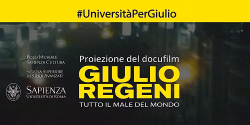Giulio Regeni - Tutto il male del mondo