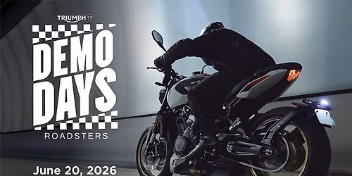 Triumph Demo Day | Roadsters