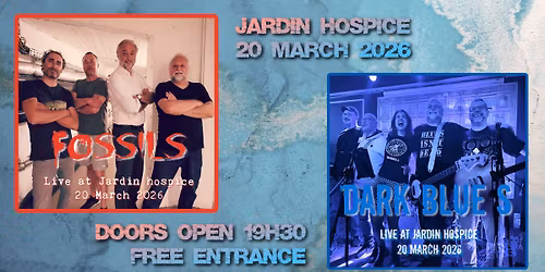 Fossils and Dark Blue S @ Jardin hospice - 20\/03\/2026