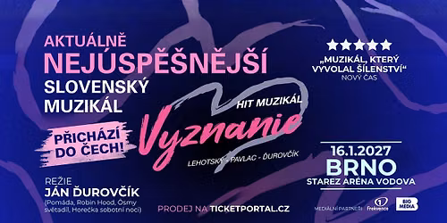 Muzik\u00e1l VYZNANIE - Brno