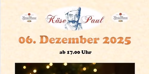 Weihnachtliches Entenessen bei K\u00e4se Paul