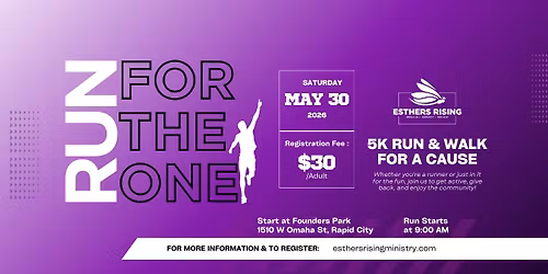 "Run for the One" 5K