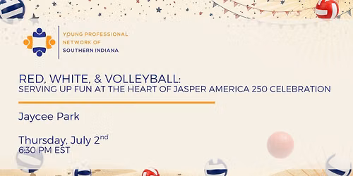 Red, White, & Volleyball