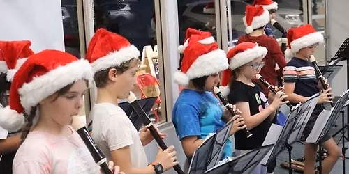 Music Rhapsody Orff & Recorder Ensemble Performance at Sandpipers Holiday Boutique
