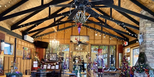 Live Christmas Music in the Tasting Room with Rachel B Table for Three