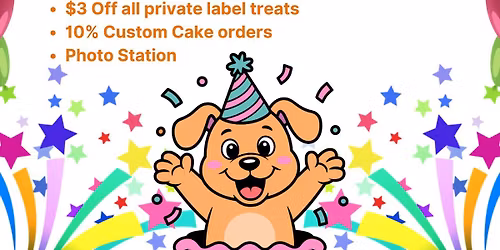 Our 3rd Anniversary Pawty! \ud83e\udd73\ud83d\udc36