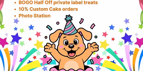 Our 3rd Anniversary Pawty! \ud83e\udd73\ud83d\udc36