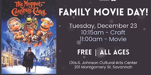 Family Movie Day: The Muppet Christmas Carol