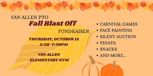 Fall Blast Off Fundraiser Event