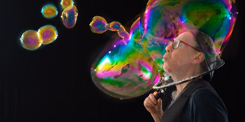 Amazing Bubble Man at Edinburgh Fringe, 6-31 Aug  12:00 PM