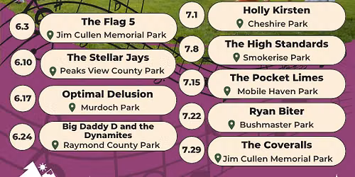 Concert in the Park at Peaks View County Park
