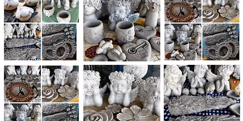 Cement \/Ceramic Paint & Mixed Media from R200-R1485 depending on item you choose,call to book