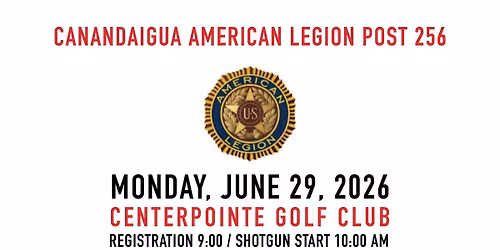 Canandaigua American Legion Golf Tournament