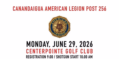 Canandaigua American Legion Golf Tournament