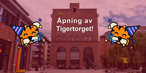 \u00c5pning av Tigertorget og 15 \u00e5rs jubileum! \ud83c\udf82\ud83d\udc05