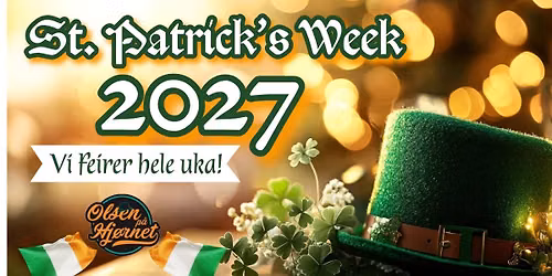 St. Patricks Week \u2618\ufe0f Olsen p\u00e5 Hj\u00f8rnet