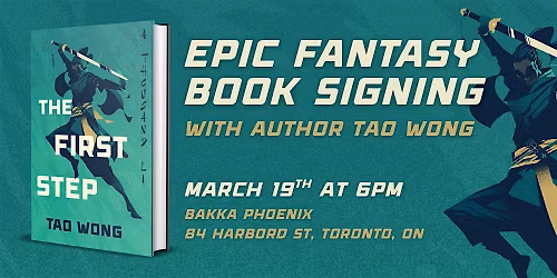 The First Step Book Launch Tour - Bakka Phoenix