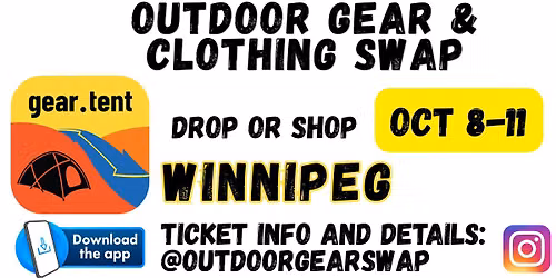 Outdoor Gear & Clothing SWAP - Gear.Tent in Winnipeg