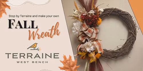 Make your Own Fall Wreath at Terriane