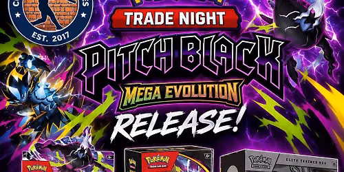 Pokemon Trade Night (Pitch Black Release Day)