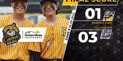 Bismarck Larks at St. Cloud Rox at Joe Faber Field