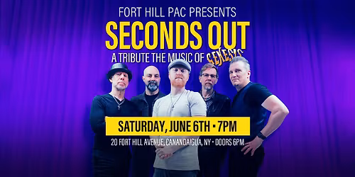 Genesis Tribute Seconds Out Returns to Fort Hill!
