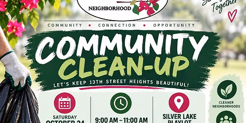 13th Street Heights Community Clean-Up