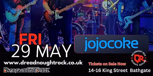 JOJOCOKE (Rock Covers) back at Dreadnoughtrock Bathgate