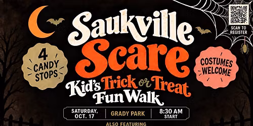Saukville Scare Kid\u2019s Trick or Treat Fun Walk \ud83c\udf83
