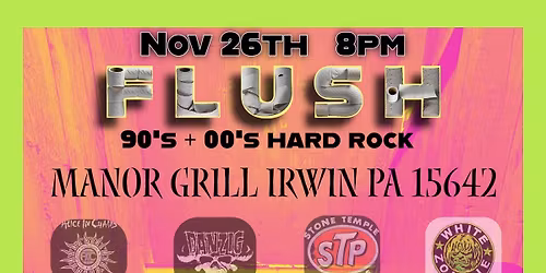 Thanksgiving Eve Rock Party w\/FLUSH