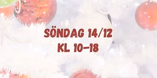 Julmarknad tema hantverk & \u00e5terbruk