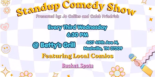 Comedy Show at Betty's Grill