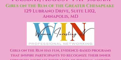 Women's Group with Girls on the Run Greater Chesapeake