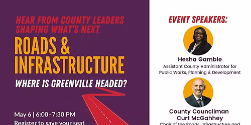 Roads and Infrastructure in Greenville