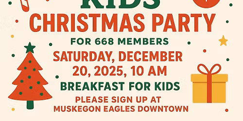 #668 Members Kids Christmas Party
