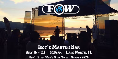 Fish Out of Water - Live in Lake Worth, FL!