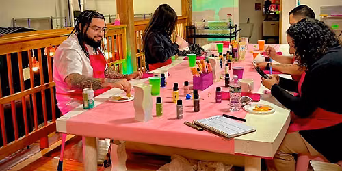 Friday Night Art After Dark: Pottery Paint and Sip